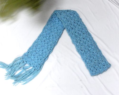 围巾织法，心灵手巧的技巧