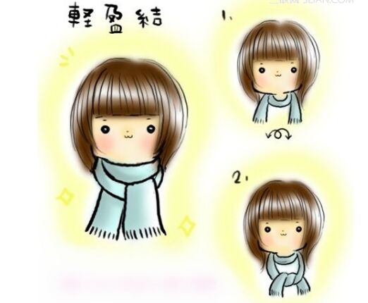 围巾围法有哪些 学学这8种韩式围巾围法吧