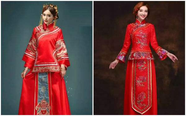 时尚中国风复古婚纱，古典风尚尽显奢华